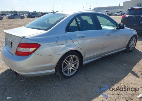 2009 Mercedes-Benz C 350 Sport from USA, damaged, VIN WDDGF56X49F223785